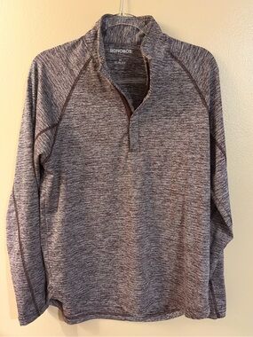 Bonobos Men’s Golf Slim Fit Burgundy Quarter Zip Pullover
